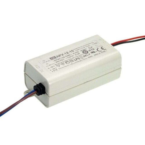 MEAN WELL 12W 24V Constant Voltage Non-Dimmable LED Driver