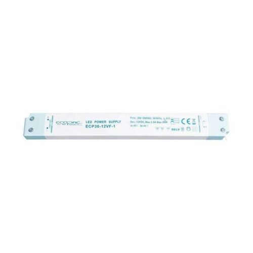 Ecopac 30W 24V Constant Voltage Non-Dimmable LED Driver Slimline Linear