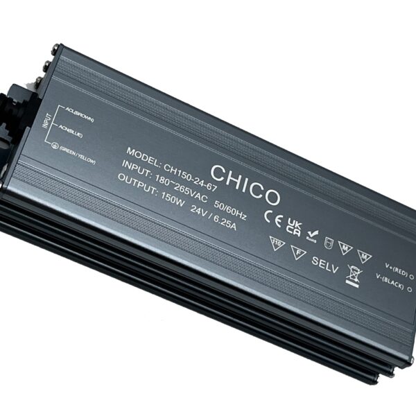 Chico 150W 24V Constant Voltage Non-Dimmable LED Driver