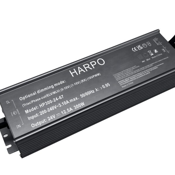 Harpo 300W 24V Constant Voltage 5-IN-1 Dimmable LED Driver