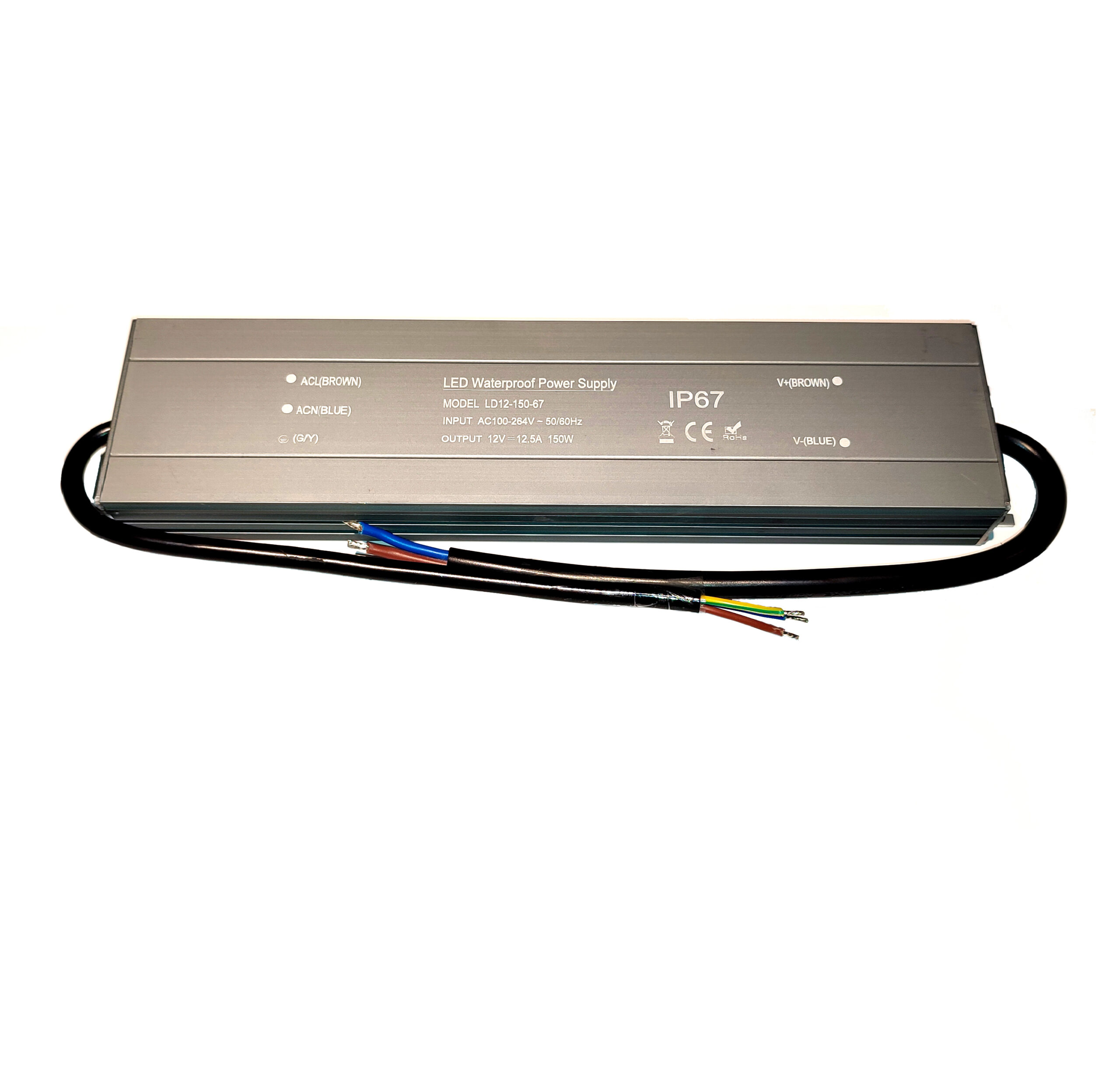 150W 12V Constant Voltage Non-Dimmable LED Driver