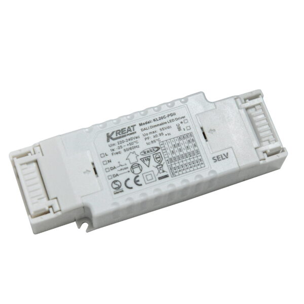 Kreat Power / Merrytek 20W 200-550MA Mini Constant Current Dali Dimmable LED Driver